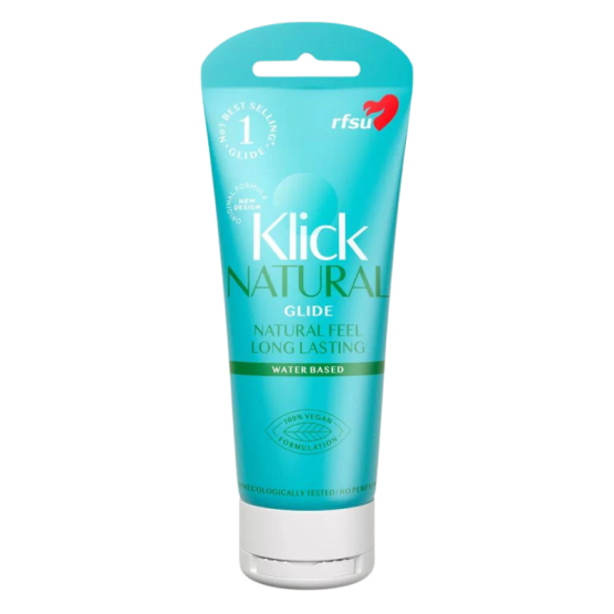 RFSU Klick Natural Glide Vandbaseret Glidecreme (100 ml)